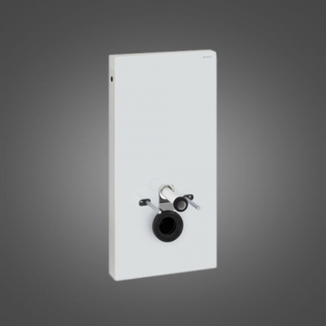 Geberit Monolith Plus szerelőmodul fali WC-hez fehér üveg 101 cm 131.221.SI.1