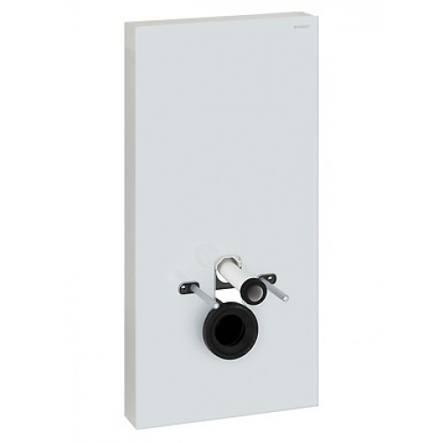 Geberit Monolith Plus szerelőmodul fali WC-hez fehér üveg 101 cm 131.221.SI.1
