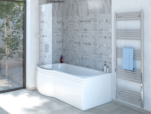 Aqualine SKALICE előlap, 160x52 cm, fehér (SK001)