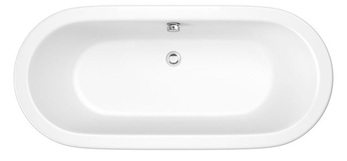Aqualine LABE 170x76x57 cm szabadonálló kád, fehér (LA170)