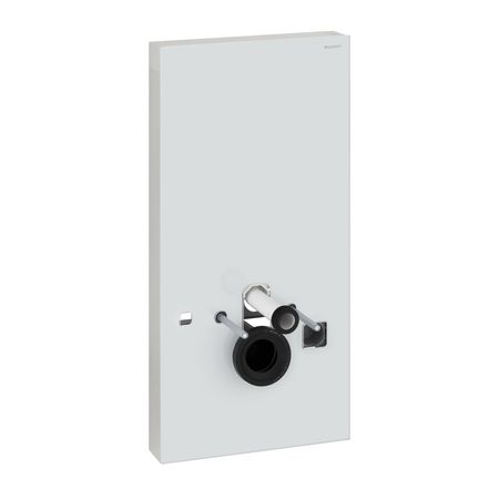 Geberit Monolith szerelőmodul AquaClean 8000/8000 plushoz, fehér üveg / alumínium 114 cm magas 131.032.SI.1