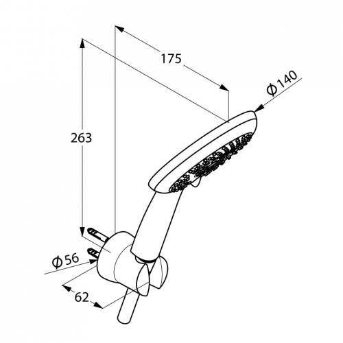 Kludi Freshline zuhanyszett 3S 6795005-00