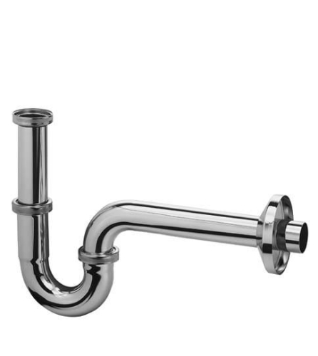 Techniktherm króm mosdó csőszifon NX-E206