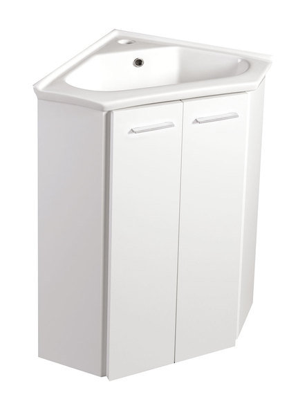Aqualine ZOJA mosdótartó szekrény, sarokba (50343)