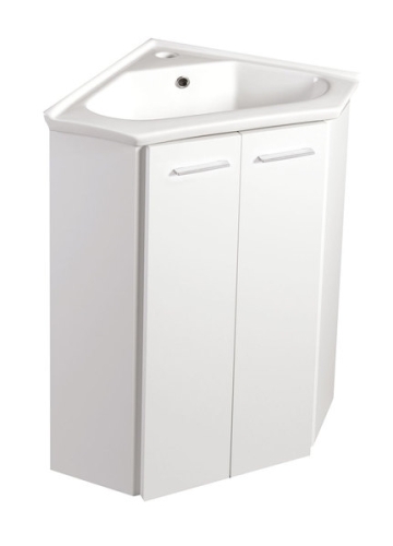 Aqualine ZOJA mosdótartó szekrény, sarokba (50343)