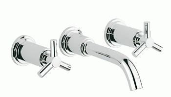 Grohe Atrio 3-lyukas fali mosdócsaptelep 20164 000 (20164000)