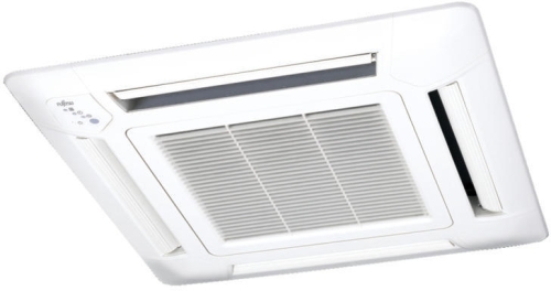 Fujitsu AUYG 14 LVLB inverteres multi hőszivattyús kazettás beltéri