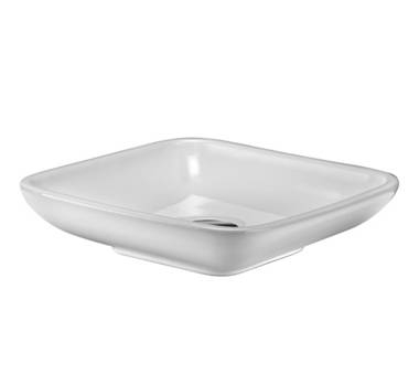 Kludi Plus 32,5x32,5 cm-es pultra ültethető mosdó 49W0343