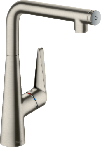 Hansgrohe Talis Select S egykaros konyhai csaptelep 300, rozsdamentes acél 72820800