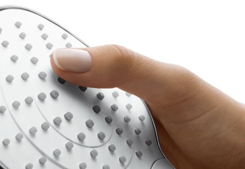 Hansgrohe Croma Select S Vario kézizuhany, fehér/króm EcoSmart 9 l/perc 26803 400 (26803400)