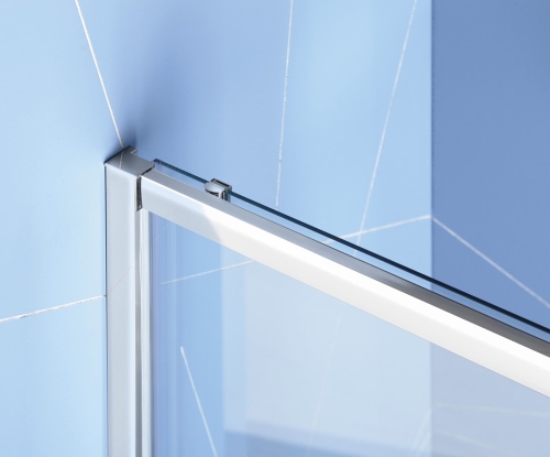 Sapho POLYSAN EASY LINE 120 cm tolóajtó transzparent üveggel, króm EL1215