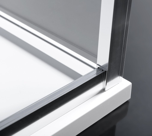 Sapho POLYSAN EASY LINE 120 cm tolóajtó transzparent üveggel, króm EL1215