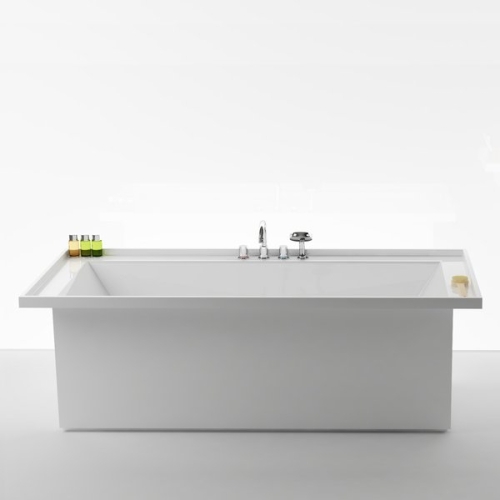 Ravak BathGallery 190x90 cm-es téglalap alakú öntött műmárvány kád XC00100019