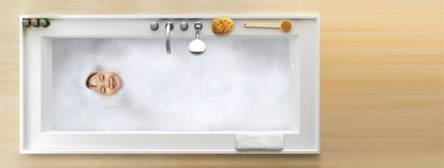 Ravak BathGallery 190x90 cm-es téglalap alakú öntött műmárvány kád XC00100019