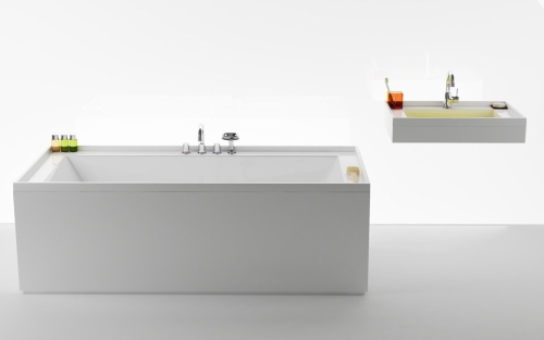 Ravak BathGallery 190x90 cm-es téglalap alakú öntött műmárvány kád XC00100019