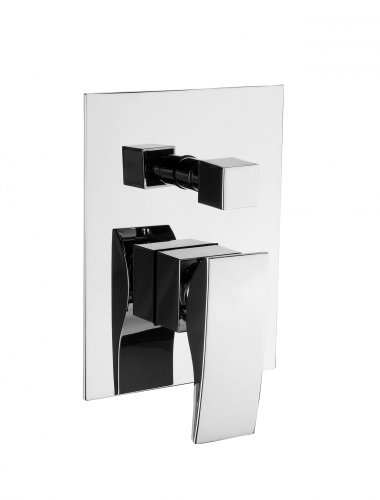 Deante Minimal falsíkon belüli zuhany csaptelep zuhanyváltóval BQM 044P (K)