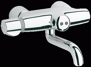 Grohe Europlus E infrás, termosztátos mosdócsaptelep, elemes 36240 000 (36240000)