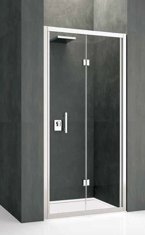 Hopa Kali S Zuhanyajtó pántos harmonika ajtó, 75-81x195 cm, KALIS80-1B