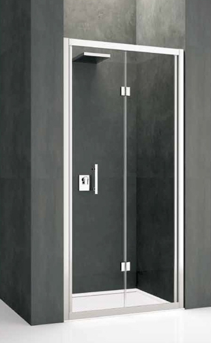 Hopa Kali S Zuhanyajtó pántos harmonika ajtó, 75-81x195 cm, KALIS80-1B