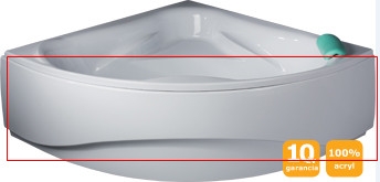 Hopa Verona Sarokkád előlap 150 cm