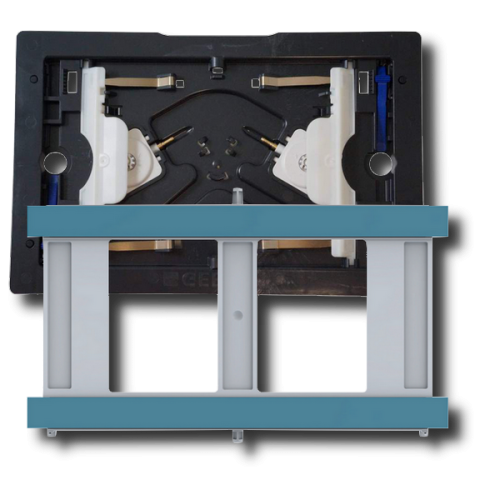 Geberit Sigma70 nyomólap Sigma 12 cm-es tartályhoz,  felhasználó definiált 115.620.00.1