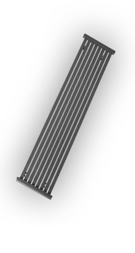 Radeco ALVO 5 design fűrdőszobai csőradiátor (790 W, 350x1600 mm)