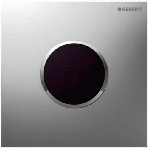 Geberit Sigma10 automata vizelde vezérlés, infravörös, hálózati matt króm / fényes króm / matt króm 116.025.KN.1