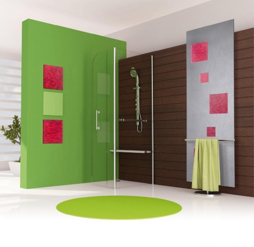 Radeco CEDRO design fűrdőszobai radiátor (1040 W, 1600x560 mm)