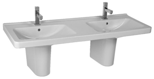 Jika Cubito 130x48,5 cm dupla mosdó csaplyuk nélkül H8144200001091 (8.1442.0.000.109.1)