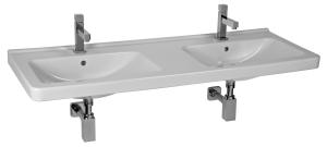 Jika Cubito 130x48,5 cm dupla mosdó csaplyuk nélkül H8144200001091 (8.1442.0.000.109.1)