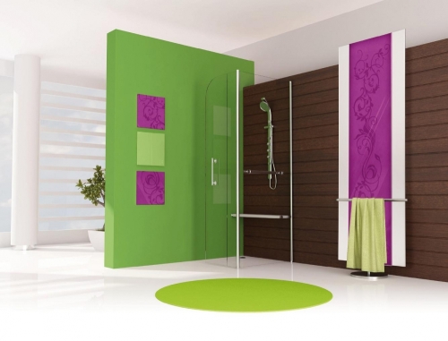 Radeco ETNA design fűrdőszobai radiátor (1040 W, 1600x560 mm)