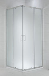 Jika Cubito Zuhanyfülke szögletes, 100x100x195 cm artic üveggel, H2512430026661 (2.5124.3.002.666.1)