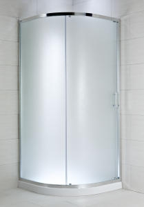 Jika Cubito Íves 90-es zuhanykabin, artic üveggel, H2502420026661 (2.5024.2.002.666.1)