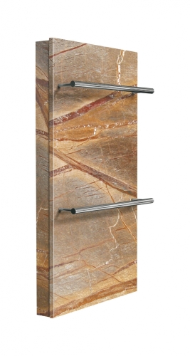 Radeco Stone 2 design törölközőszárítós csőradiátor (500 W, stone, 1500x500 mm)