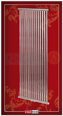 Radeco ZELO CHROM design fűrdőszobai csőradiátor (870 W, 1685x564 mm)