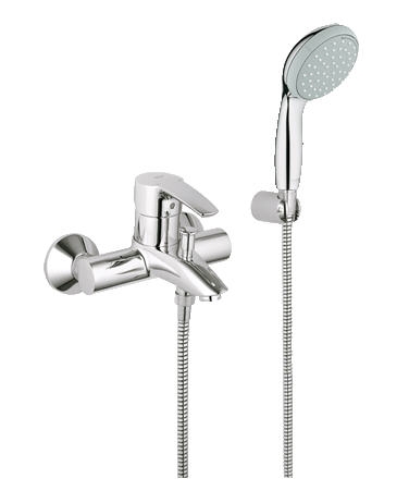 Grohe Eurostyle egykaros kádcsaptelep zuhanyszettel 33592001 (33592001)