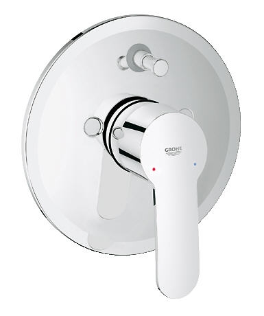Grohe Eurostyle Cosmopolitan egykaros kádcsaptelep falon belüli testtel, 1/2