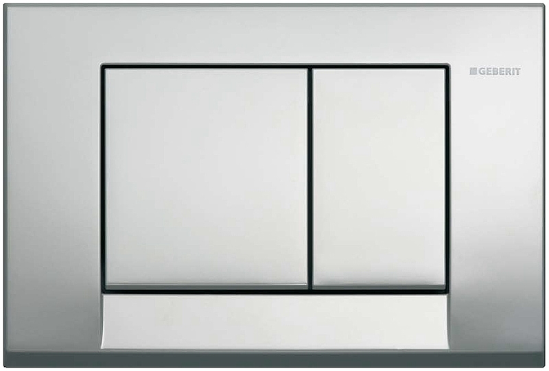 Geberit Bolero 115.777.46.1 Nyomólap (selyemfényű króm, #115.777.46.1)