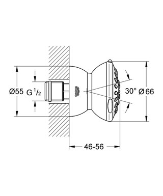 Grohe Movario Massage oldalzuhany 28517 000 (28517000)