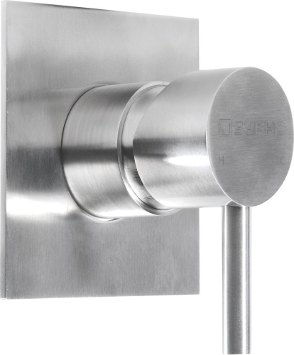 Sapho MINIMAL falsík alatti zuhanycsaptelep, inox MI041
