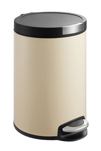 Sapho ARTISTIC pedálos szemetes 12l, Soft Close, bézs (DR12C)