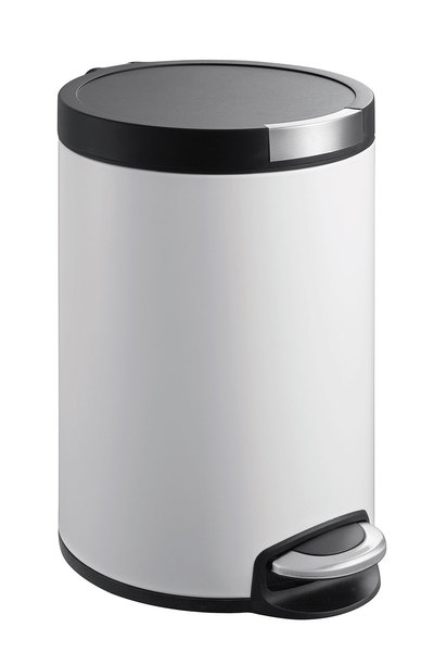 Sapho ARTISTIC pedálos szemetes 20l, Soft Close, fehér (DR20W)