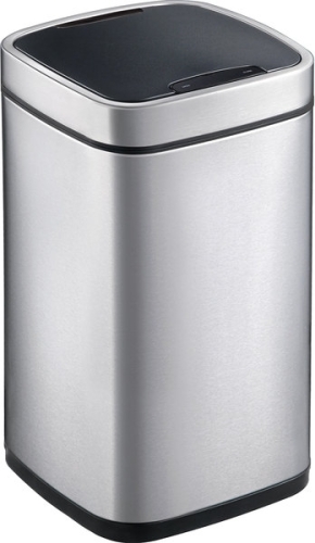 Sapho PERFECT Szemetes, szenzoros 12l, Soft Close, csizsolt inox (DR812)