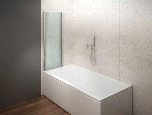 Sapho AQUALINE WILA 90 cm kádparaván transzparent üveggel, króm AQ5742