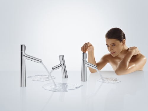 Hansgrohe Talis Select S 100 mosdócsaptelep automata lefolyógarnitúrával 72042 000 (72042000)