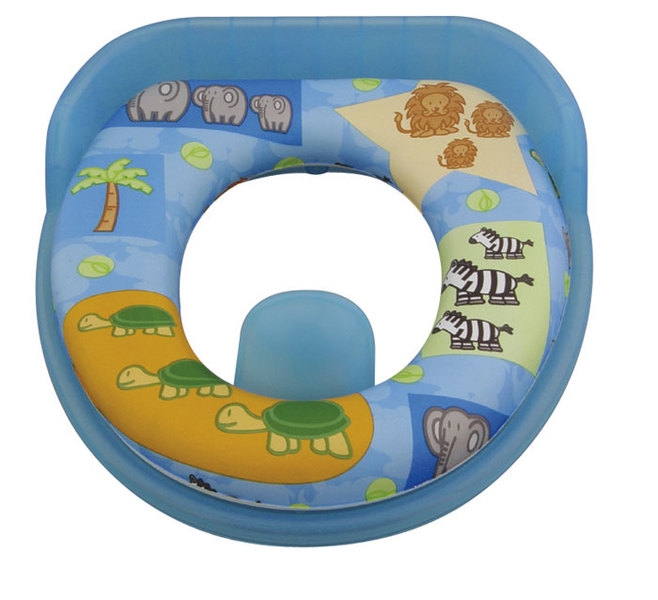 Aqualine SOFT WC ülőke, gyerek betét, kék (PM1818)