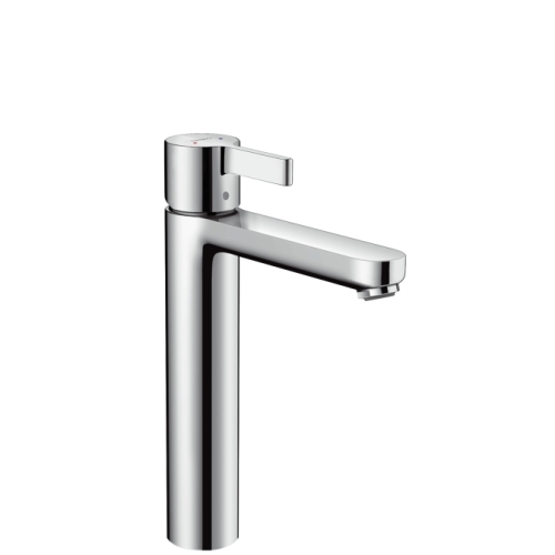 Hansgrohe Metris S egykaros magasított mosdócsaptelep 190 automata lefolyógarnitúrával 31021 000 (31021000)