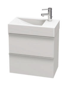 Jika Pure alsószekrény 60 cm-es mosdó alá, 2 fiókkal, fehér H4558321745001 (4.5583.2.174.500.1)