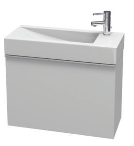 Jika Pure alsószekrény 80 cm-es mosdó alá, 1 fiókkal, fehér H4558711745001 (4.5587.1.174.500.1)