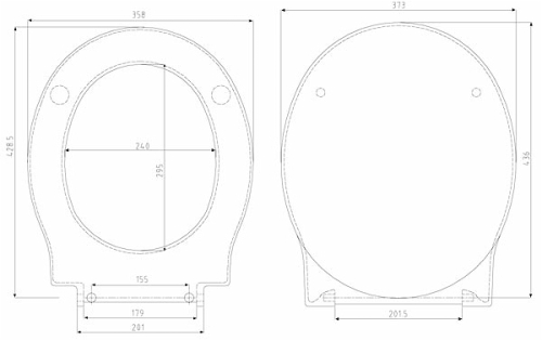 Kolo Varius lecsapódásmentes WC ülőke (K30113000)